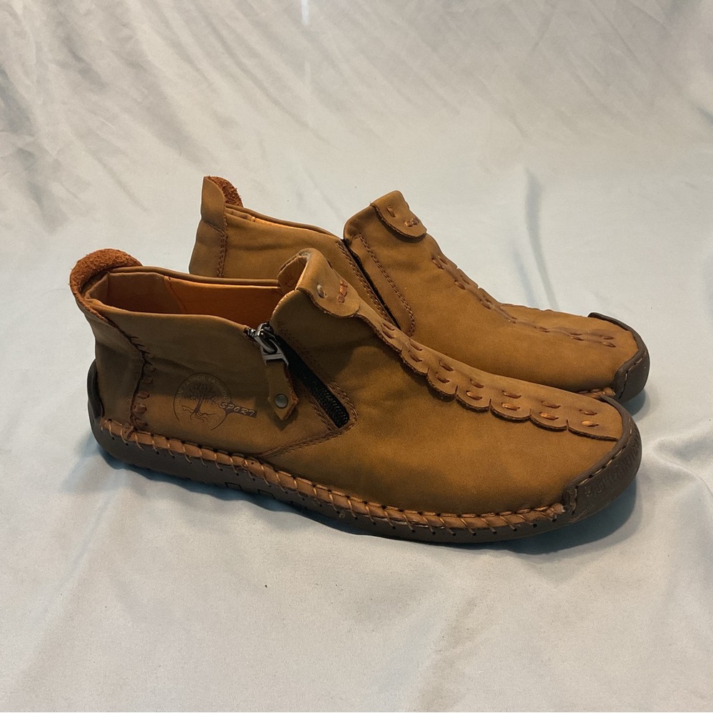 Brown Leather Men's Shoes